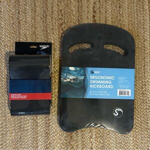 Ergonomic Swimming Kickboard and Team Pull Buoy